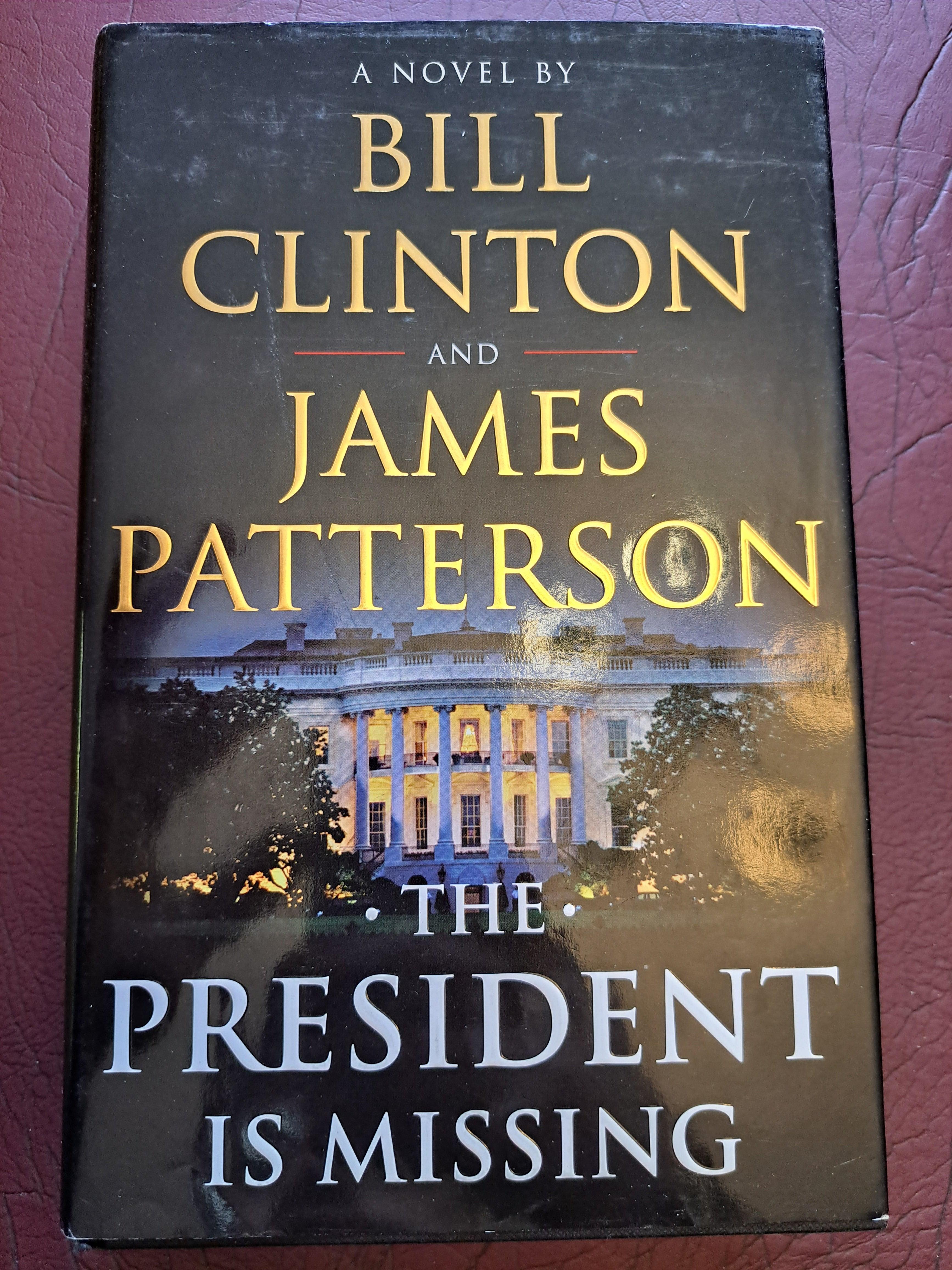 Front Cover Of The Best-Selling Book The President Is Missing James Clinton