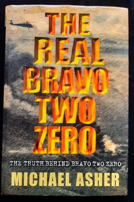 Front Cover Of The Real "Bravo Two Zero" (Michael Asher)