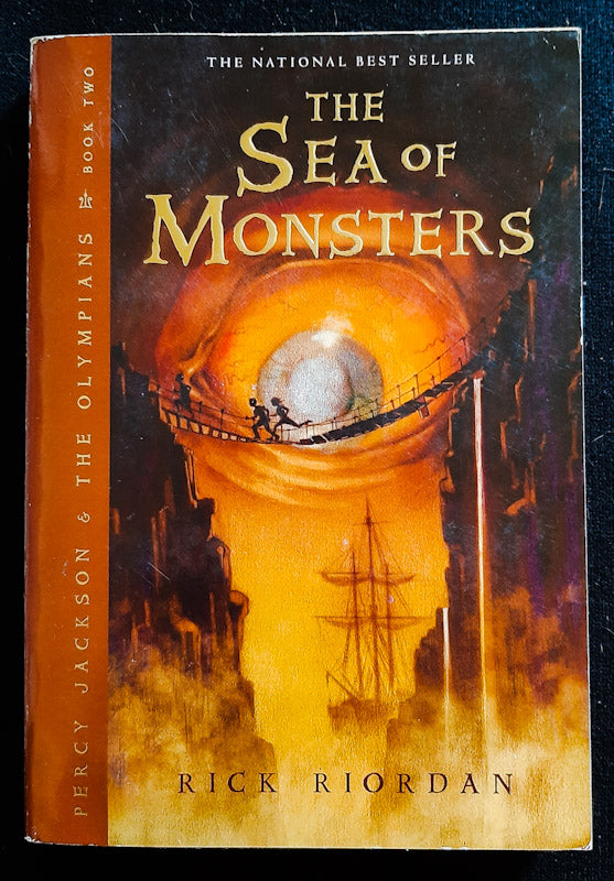 Front Cover Of The Sea Of Monsters (Percy Jackson And The Olympians #2) (Rick Riordan
)