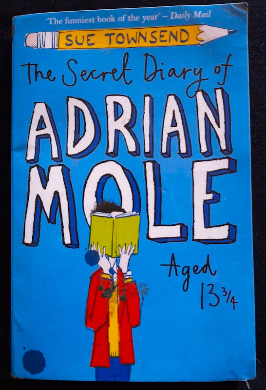 Front Cover Of The Secret Diary Of Adrian Mole, Aged 13 3/4 (Adrian Mole #1) (Sue Townsend
)