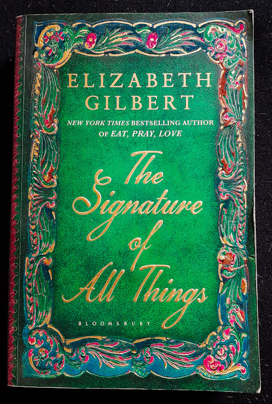 Front Cover Of The Signature Of All Things (Elizabeth Gilbert)