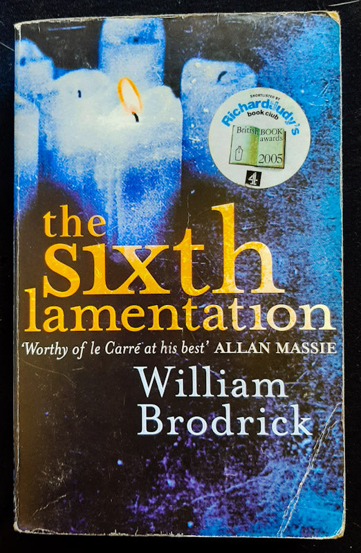 Front Cover Of The Sixth Lamentation (Father Anselm Mysteries #1) (William Brodrick)