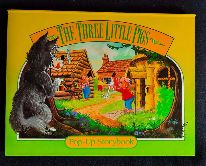 Front Cover Of The Three Little Pigs Pop-Up Storybook (Extra Large Hardcover)