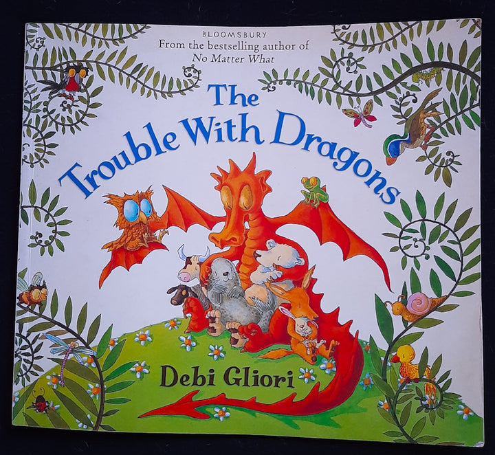 Front Cover Of The Trouble With Dragons (Debi Gliori
)