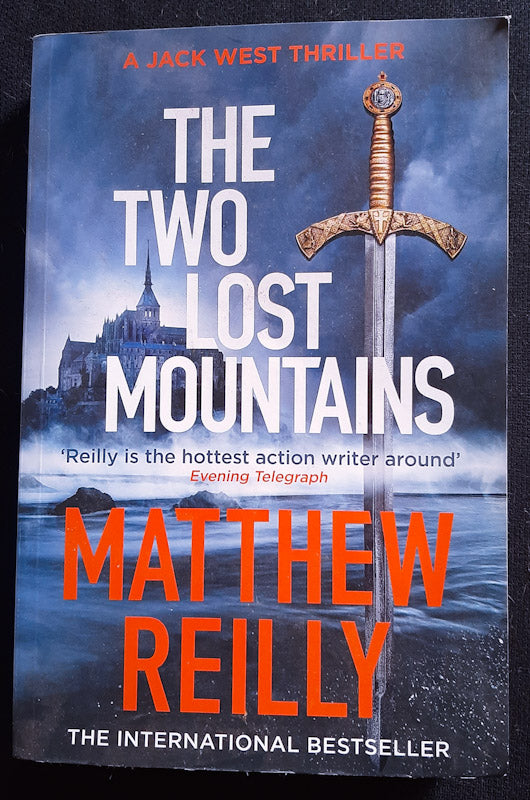 Front Cover Of The Two Lost Mountains (Jack West Jr #6) (Matthew Reilly
)