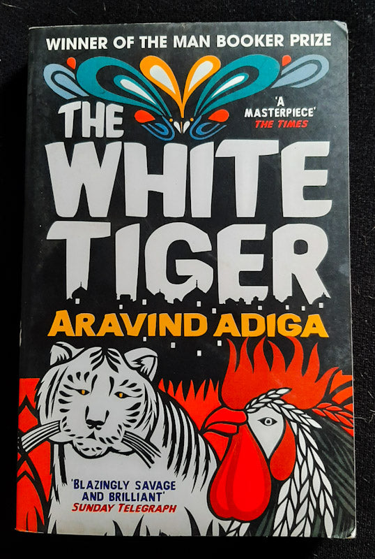 Front Cover Of The White Tiger (Aravind Adiga)