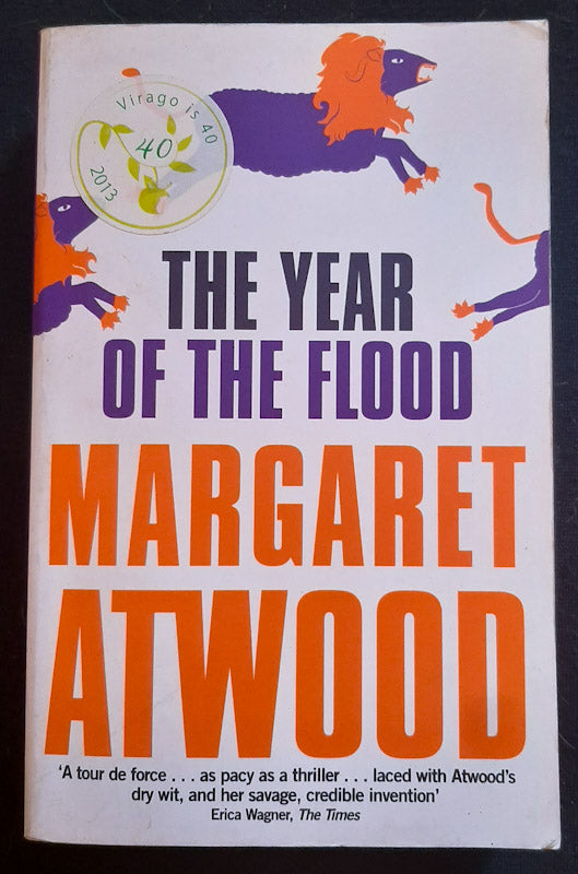 Front Cover Of The Year of the Flood (MaddAddam #2) (Margaret Atwood
)