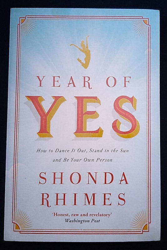 Front Cover Of Year Of Yes (Shonda Rhimes
)