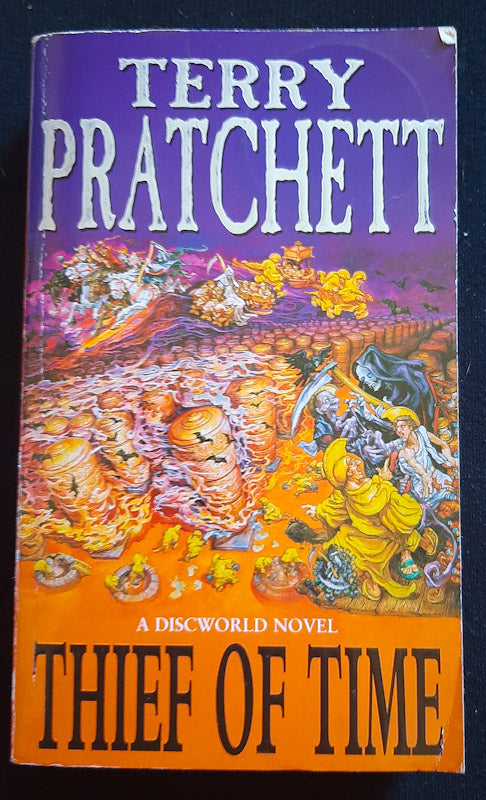 Front Cover Of Thief Of Time (Discworld #26) (Terry Pratchett
)