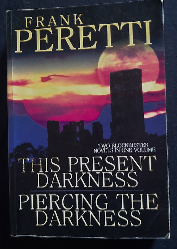 Front Cover Of This Present Darkness/Piercing The Darkness (Darkness #1/Darkness #2) (Frank E. Peretti
)