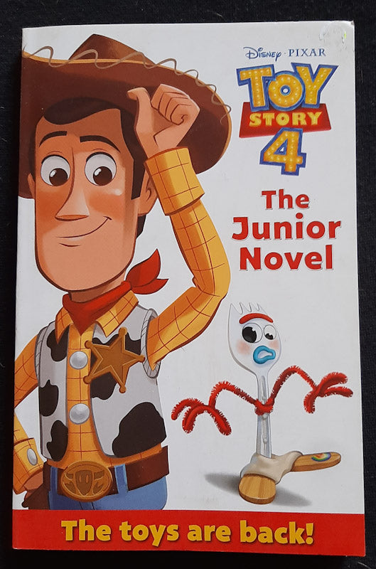 Front Cover Of Disney Pixar Toy Story 4 The Junior Novel (Medium Paperback
)