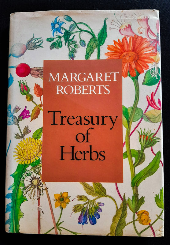 Front Cover Of Treasury Of Herbs (Margaret Roberts)