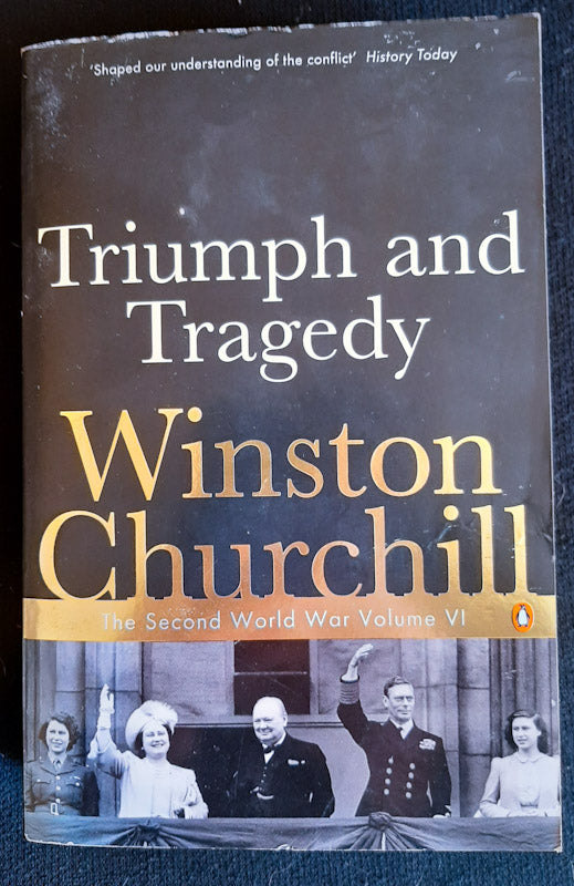 Front Cover Of Triumph And Tragedy (The Second World War #6) (Winston Churchill
)