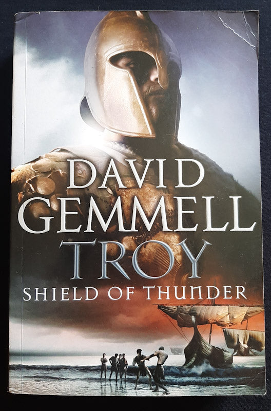 Front Cover Of Shield of Thunder (Troy #2) (David Gemmell)