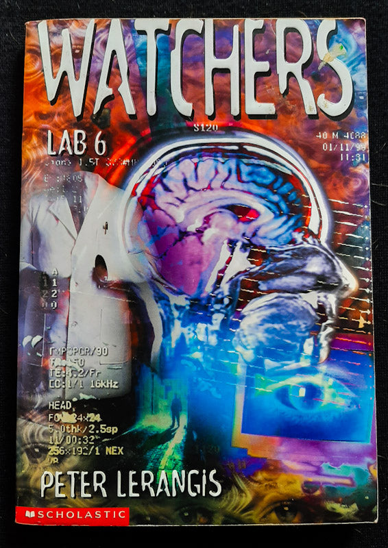 Front Cover Of Lab 6 (Watchers #6) (Peter Lerangis
)