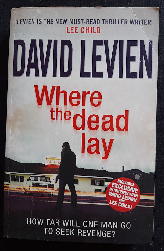 Front Cover Of Where The Dead Lay (Frank Behr #2) (David Levin)