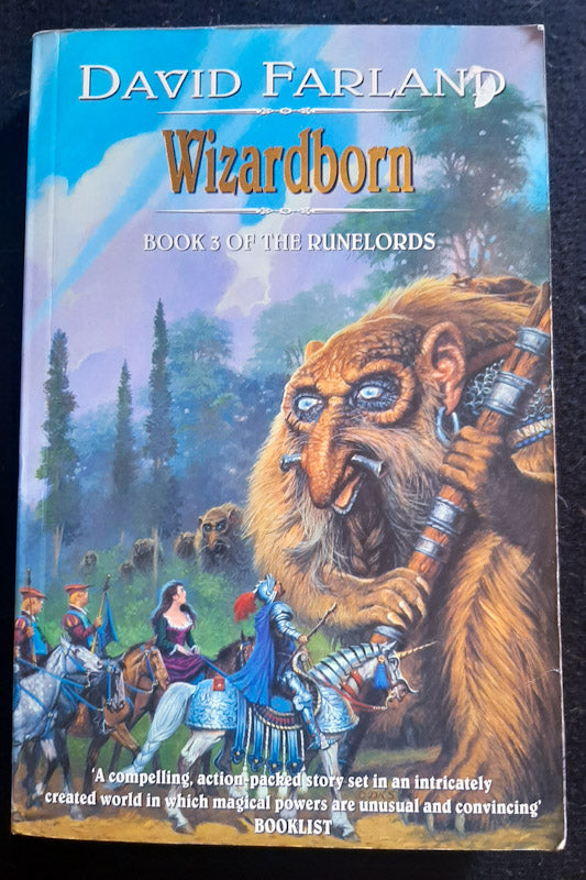 Front Cover Of Wizardborn (The Runelords #3)