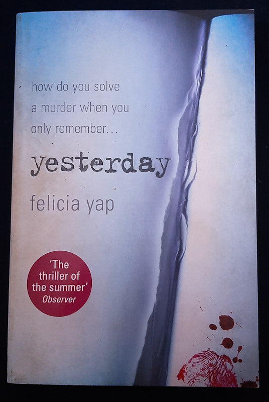 Front Cover Of Yesterday (Felicia Yap
)