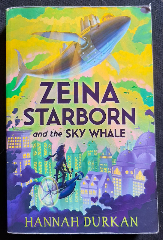 Front Cover Of Zeina Starborn And The Sky Whale (Hannah Durkan
)