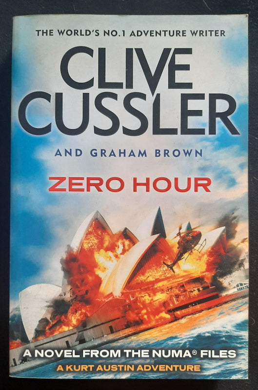 Front Cover Of Zero Hour (Numa Files #11) (Clive Cussler
)