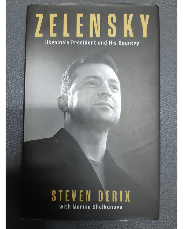 Front Cover Of The Best-Selling Book Zelensky Steven Derix