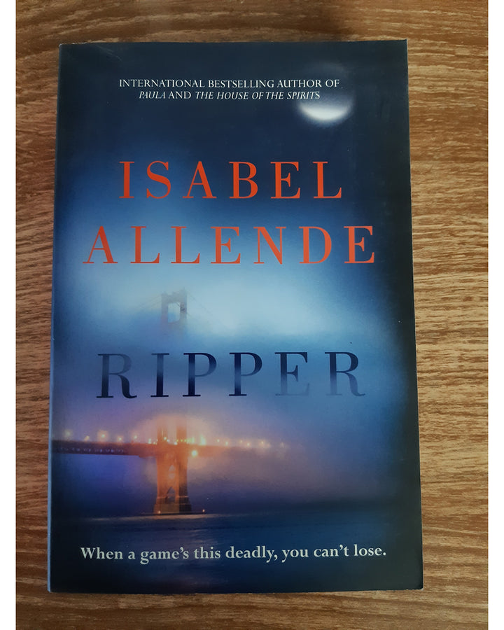 Front Cover Of The Best-Selling Book Ripper Isabel Allende