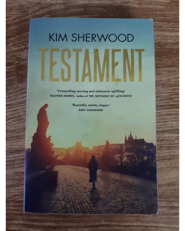 Front Cover Of The Best-Selling Book Testament Kim Sherwood