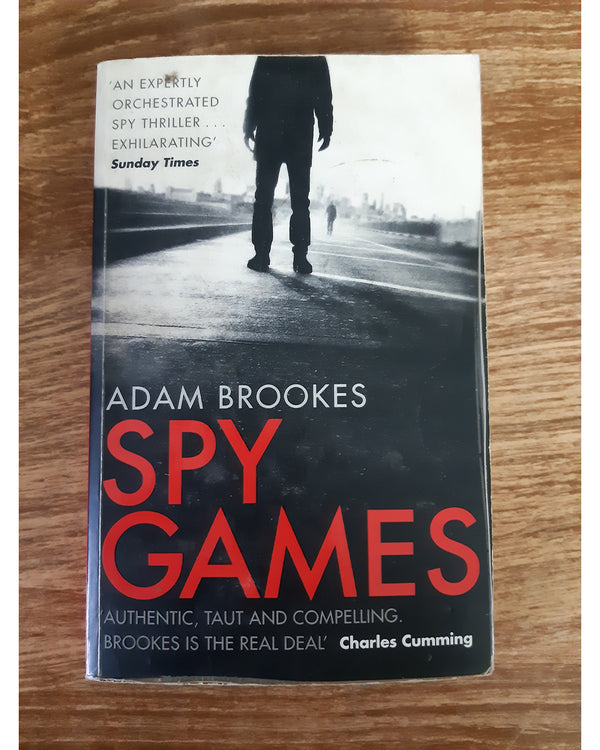 Front Cover Of The Best-Selling Book Spy Games Adam Brookes