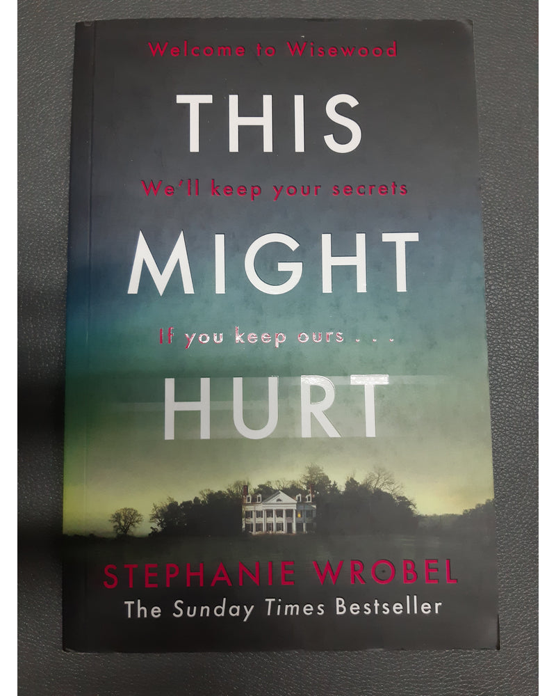 Front Cover Of The Best-Selling Book This Might Hurt Stephanie Wrobel