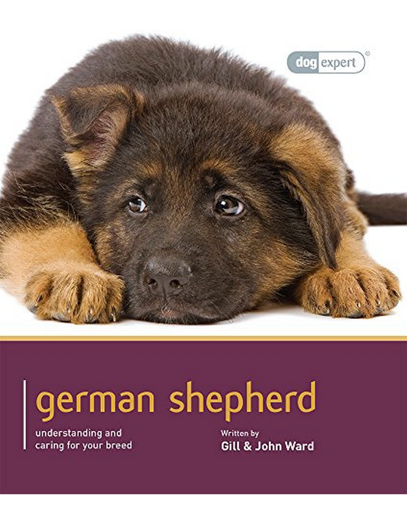 Front Cover Of The Best-Selling Book German Shepherd Dog Expert Gill Ward