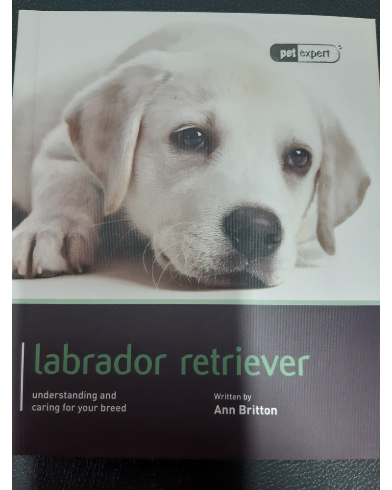 Front Cover Of The Best-Selling Book Labrador Retriever Dog Expert Ann Britton