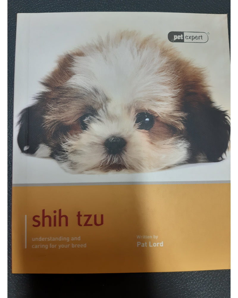 Front Cover Of The Best-Selling Book Shih Tzu - Dog Expert Pat Lord