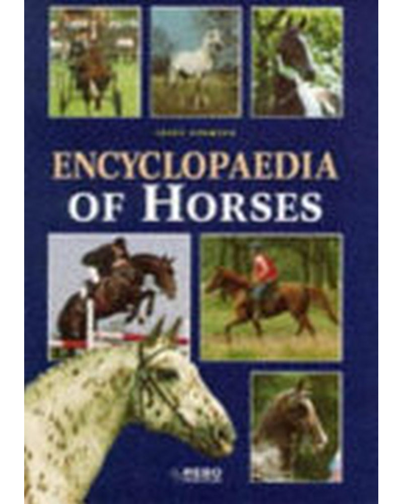 Front Cover Of The Best-Selling Book Encyclopaedia Of Horses Jos