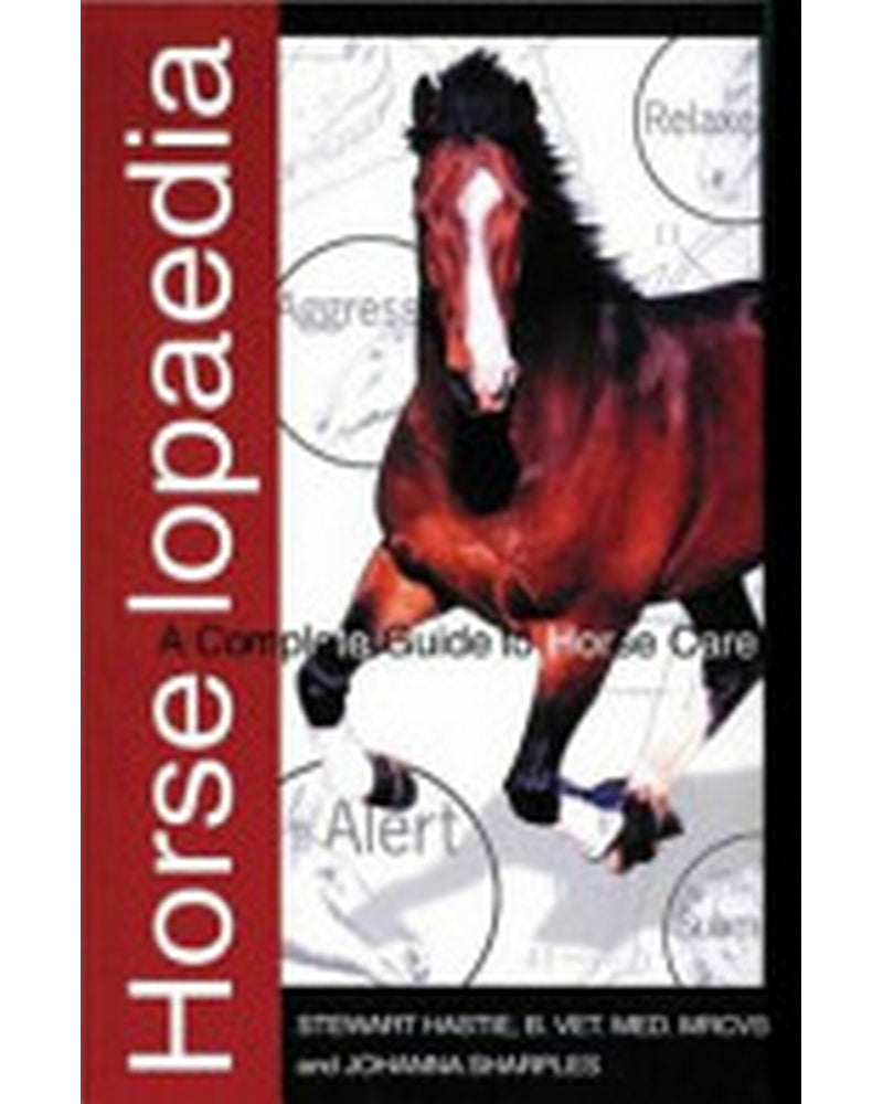 Front Cover Of The Best-Selling Book Horselopaedia Stewart Sharples