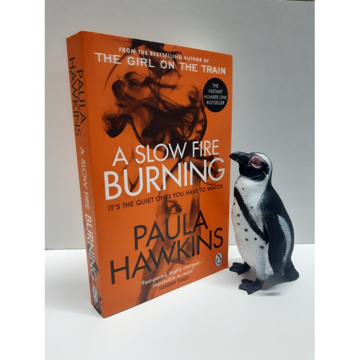 Front Cover Of The Best-Selling Book A Slow Fire Burning Hawkins, Paula