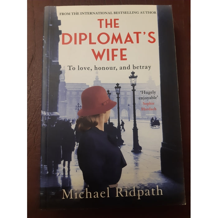 Front Cover Of The Diplomat's Wife (Michael Ridpath))