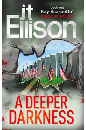 Front Cover Of A Deeper Darkness (J. T. Ellison))