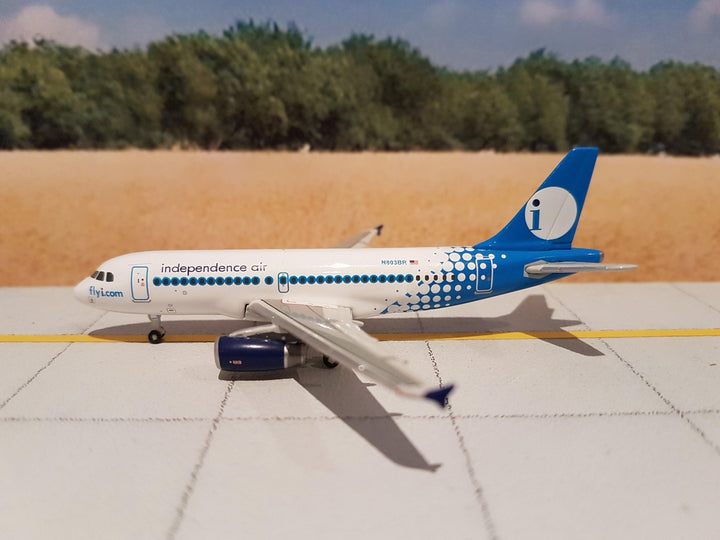 Front Cover Of Airbus A319-132 Independence Air GeminiJets 1:400)