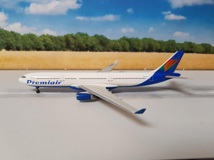 Front Cover Of Airbus A330-300 Premiair Herpa 1:400)