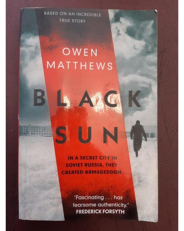 Front Cover Of The Best-Selling Book Black Sun Owen Matthews