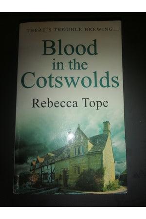 Front Cover Of The Best-Selling Book Blood In The Cotswolds Rebecca Tope