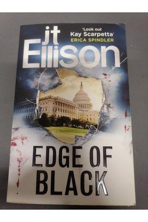 Front Cover Of The Best-Selling Book Edge Of Black J. T. Ellison