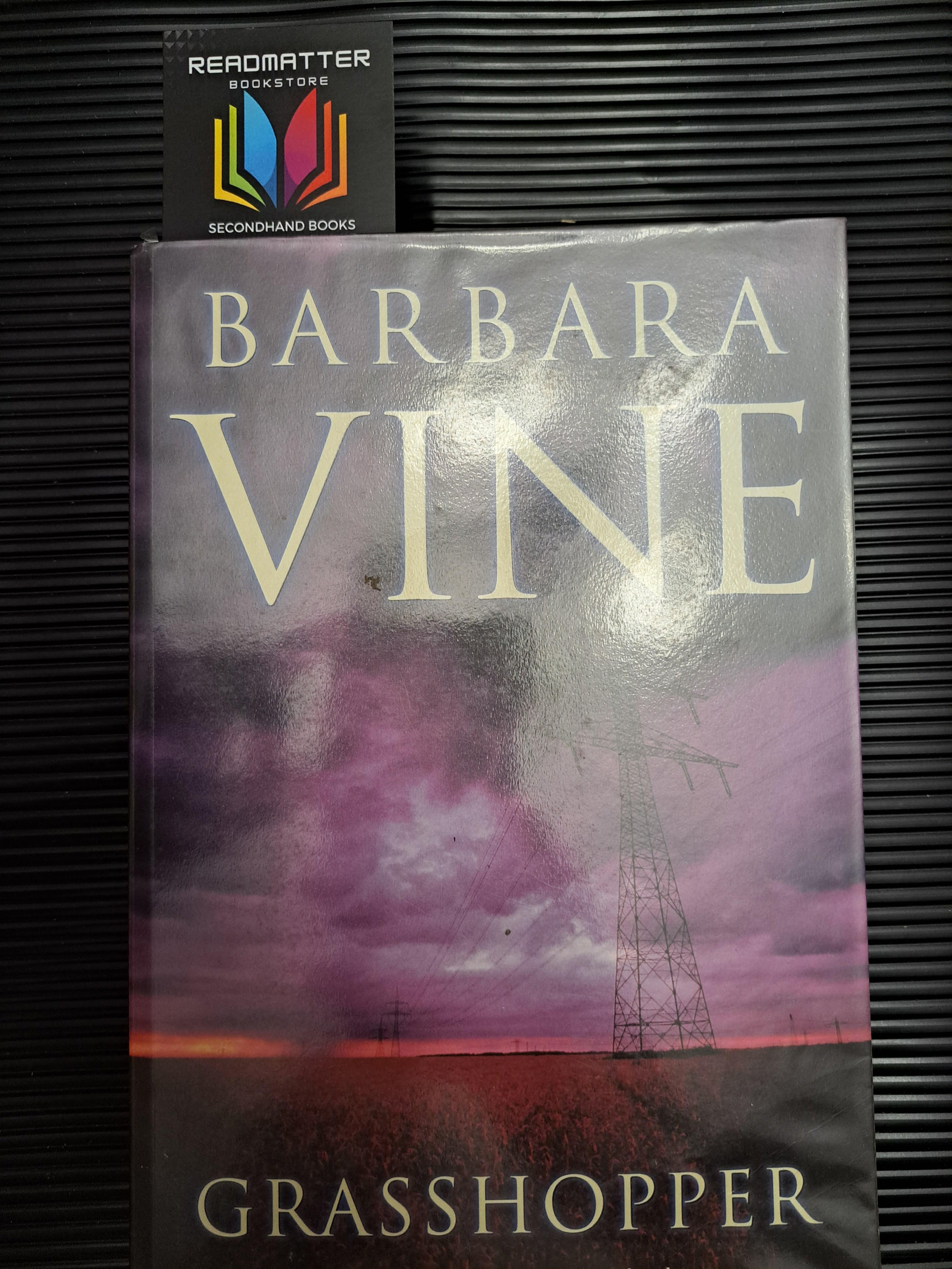 Front Cover Of The Best-Selling Book Grasshopper Barbara Vine