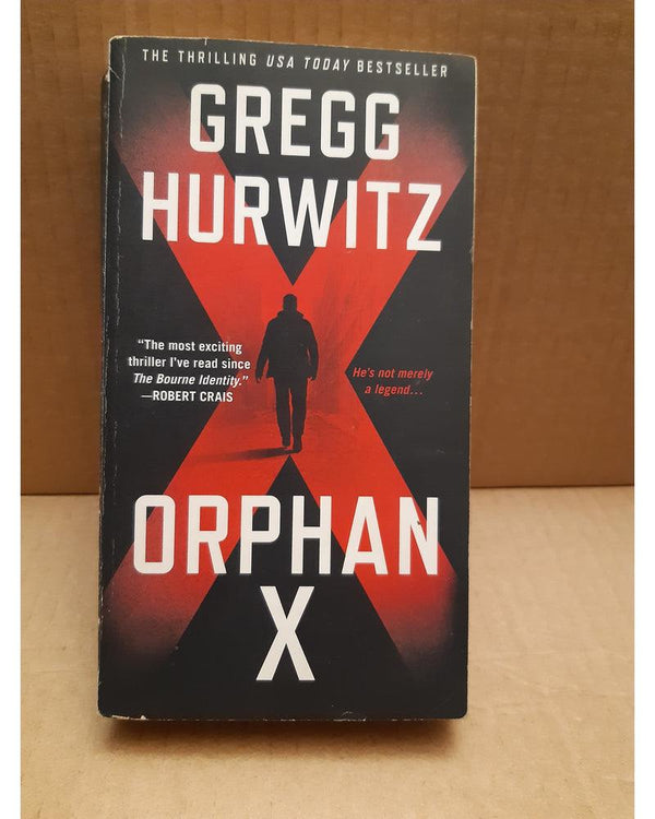 Front Cover Of The Best-Selling Book Orphan X Gregg Hurwitz