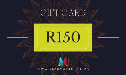 Front Cover Of R150 Readmatter Gift Card (Readmatter))