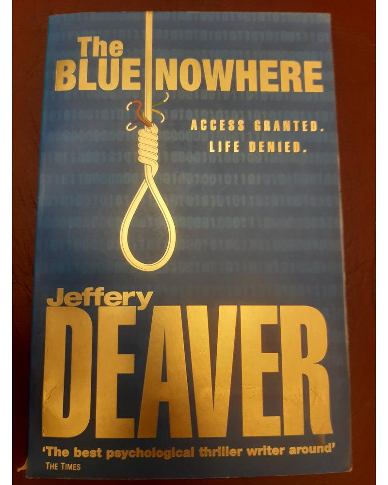 Front Cover Of The Best-Selling Book The Blue Nowhere Jeffrey Deaver