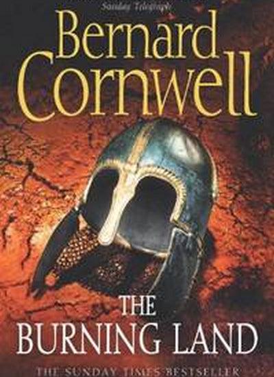 Front Cover Of The Best-Selling Book The Burning Land: Book 5 Bernard Cornwell