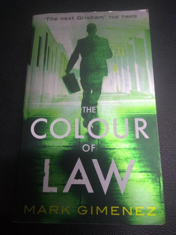 Front Cover Of The-Colour-Of-Law (Mark Gimenez))