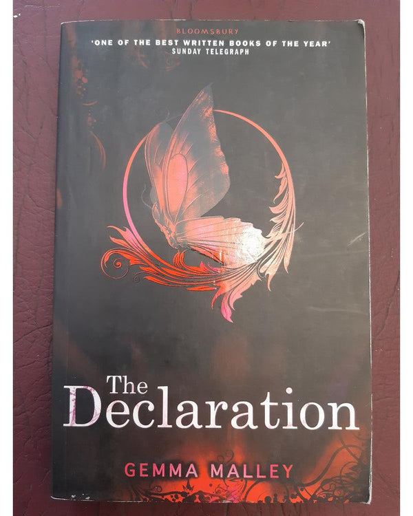 Front Cover Of The Declaration (Gemma Malley))