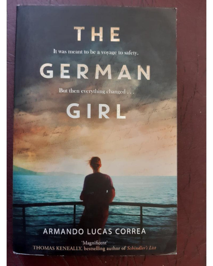 Front Cover Of The Best-Selling Book The German Girl Armando Lucas Correa